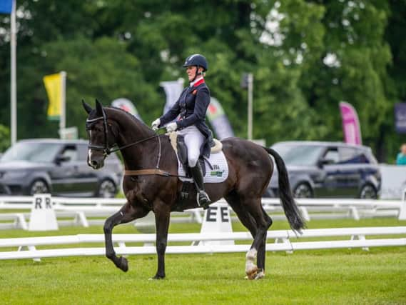 IN THE RUNNING: Nicola Wilson and Yacabo BK. Picture by James Hardisty.