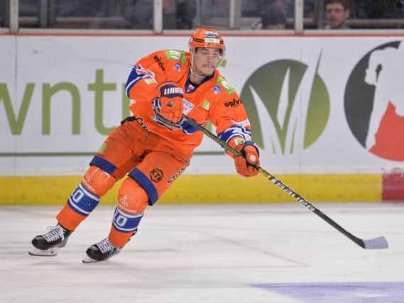 Tanner Eberle. Picture: Dean Woolley/EIHL.