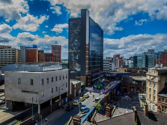 Channel 4 have already moved into temporary office space in The Platform next to Leeds Station