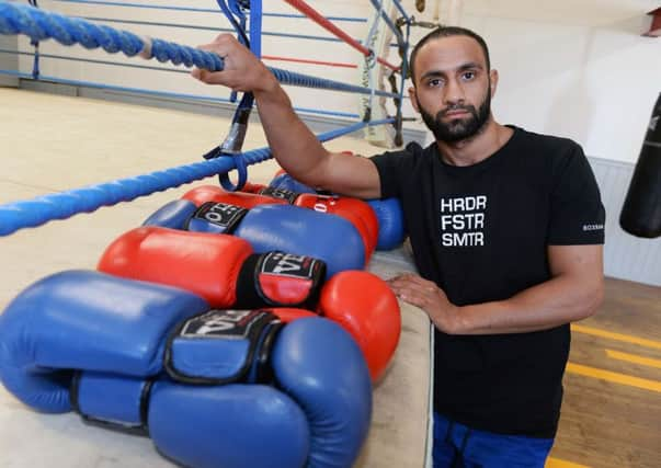 Kid Galahad at the St Thomas Gym, Newman Road, Wincobank. (Picture: Steve Ellis)