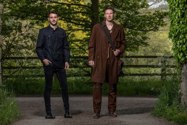 Designs by students at Leeds Arts University, Left: Jacket designed by Chenyuan Liu; right: Outfit by Taroneh Dorodi.

Charlotte Graham

Pictures for the Great Yorkshire Show