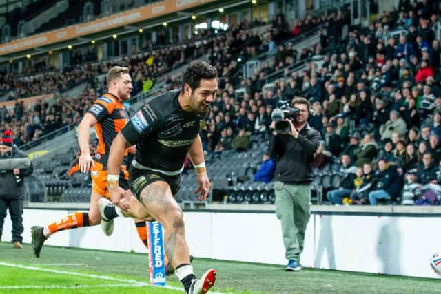 Hull FC's Bureta Faraimo (SWPix)