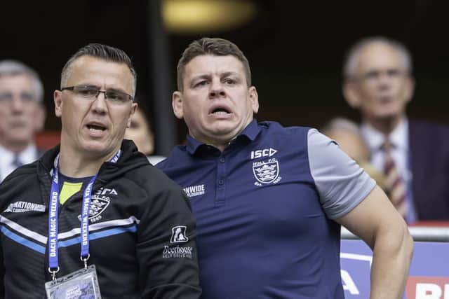 WARY: Hull FC coach Lee Radford. Picture: Allan McKenzie/SWpix.com