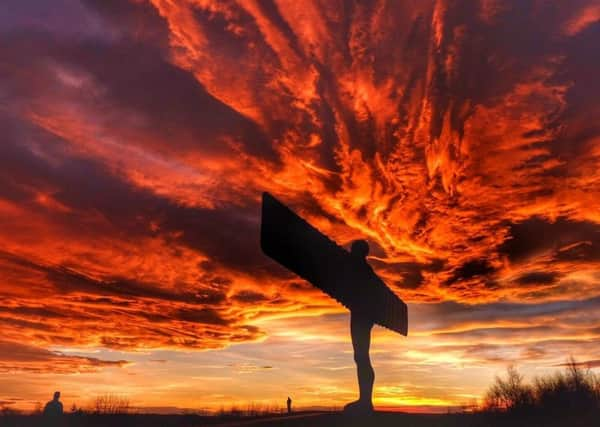 The Angel of the North has become the symbol of the Power Up The North campaign.