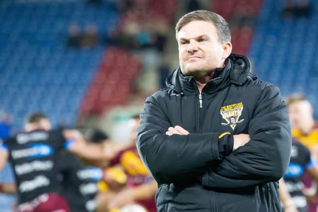 Huddersfield Giants head coach Simon Woolford (Picture: SWPix.com)