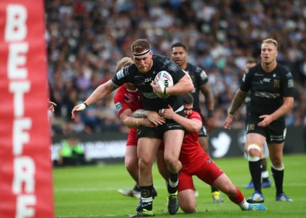 Scott Taylor was impressed with Hull FCs first-half display against London. Picture: Hull FC