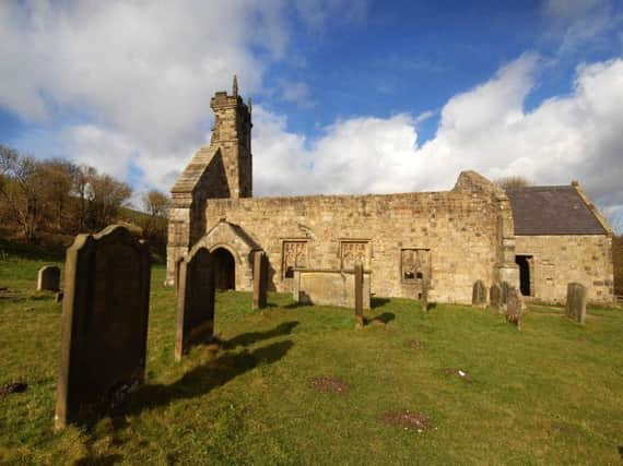 Wharram Percy occupies a remote but attractive site in a beautiful Wolds valley. Picture by Bruce Rollinson.