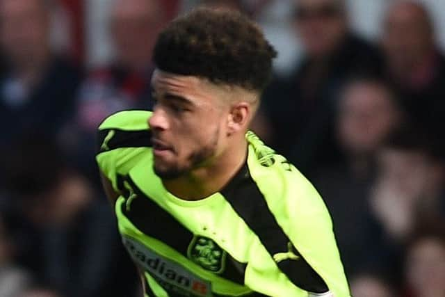 On his way: Huddersfield Town's Philip Billing.