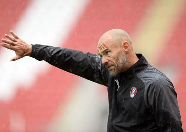 Paul Warne, Rotherham United manager . Picture: Steve Ellis