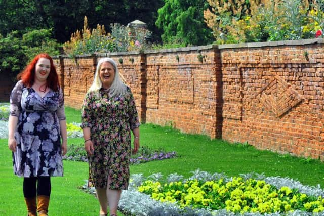 Rebecca Hoggarth-Hall (left) and Angela Kay from the Yorkshire Countrywomen Association at Temple Newsam. Picture by Gary Longbottom.