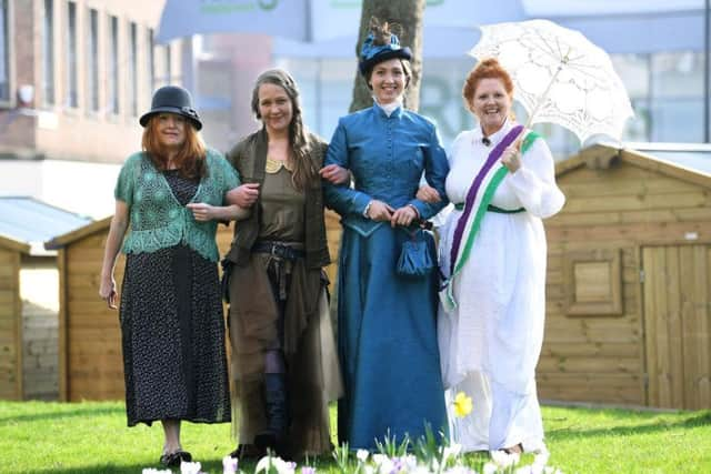 Members of the Forgotten Women of Wakefield project group.