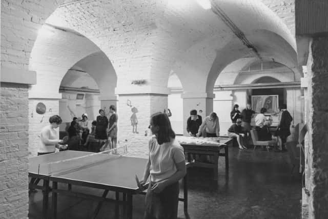 Lady Mabel students in their common room