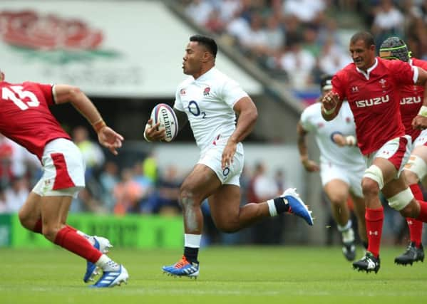 England's Manu Tuilagi Picture: Nigel French/PA