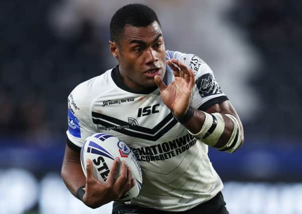 Hull FC's Fijian flyer, Ratu Naulago will miss the trip to Huddersfield Giants on Friday. PIC: Ash Allen/SWpix.com