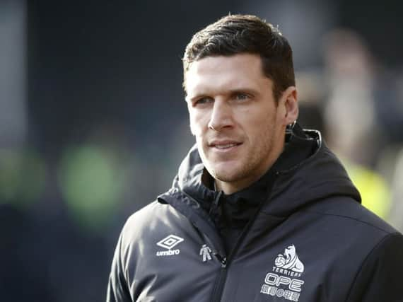 Huddersfield Town interim manager Mark Hudson. PIC: Martin Rickett/PA Wire.