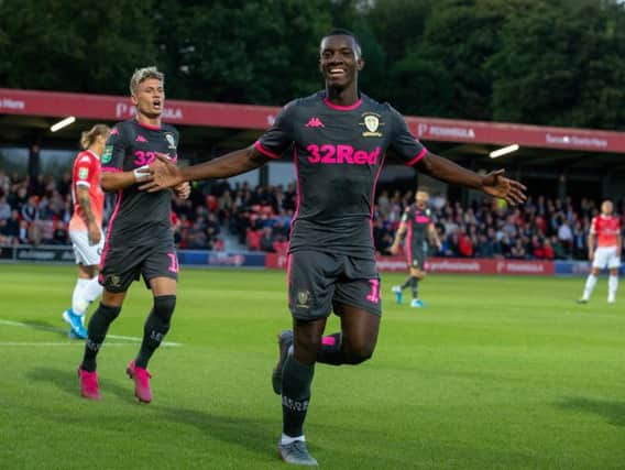 Leeds United loanee Eddie Nketiah.