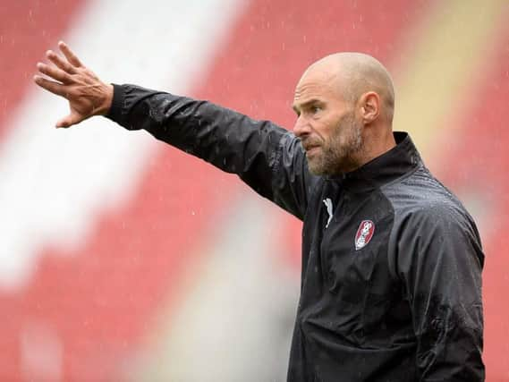 Rotherham United manager Paul Warne. PIC: Steve Ellis.