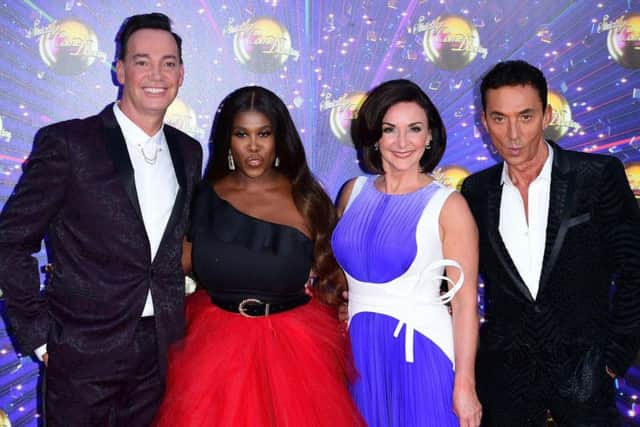 Strictly Come Dancing judges Craig Revel Horwood (left), Motsi Mabuse, Shirley Ballas and Bruno Tonioli (right). Photo: Ian West/PA Images.