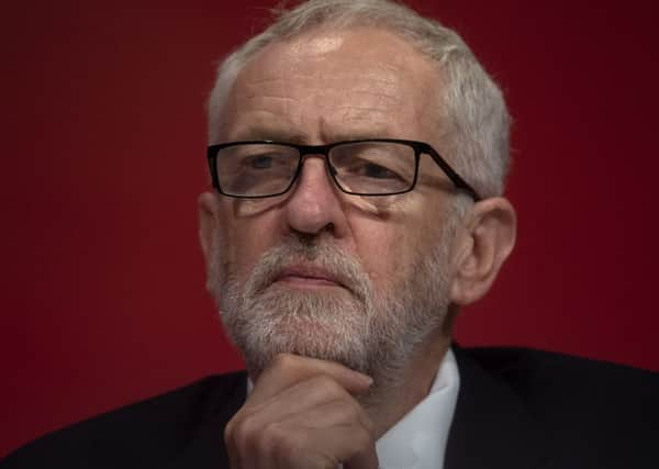 A thoughtful Jeremy Corbyn at the Labour conference.