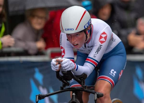 Alice Barnes during the Elite Womens TT. Picture  Bruce Rollinson