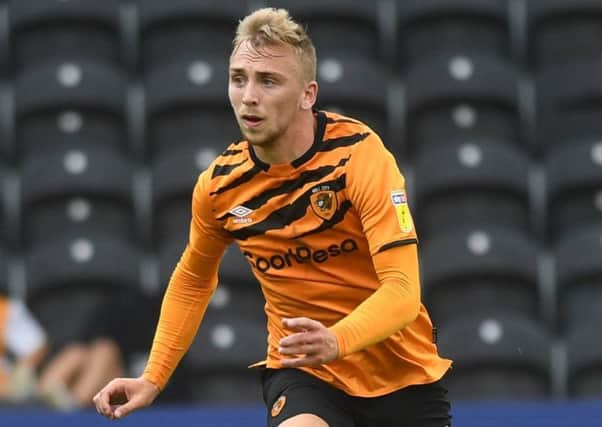 On target: 
Hull's Jarrod Bowen.