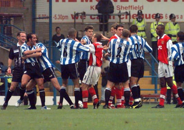 Arsenal at Hillsborough.