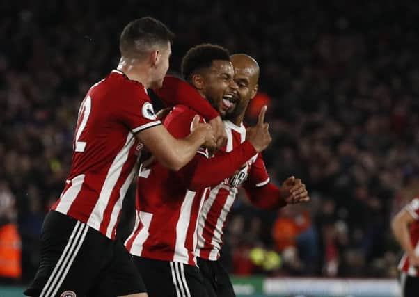 Lys Mousett of Sheffield Utd celebrates scoring. Picture: Simon Bellis/Sportimage