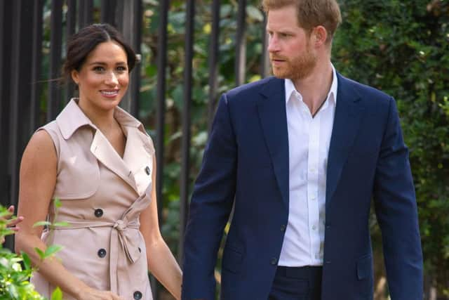 The Duke and Duchess of Sussex. Photo: Dominic Lipinski/PA Wire