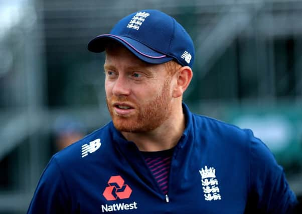 England's Jonny Bairstow.