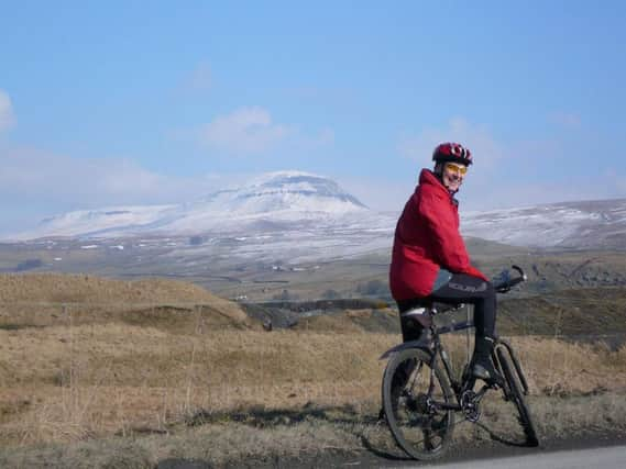 Harry Hesketh suffered a broken femur after falling down the pothole in the Yorkshire Dales.