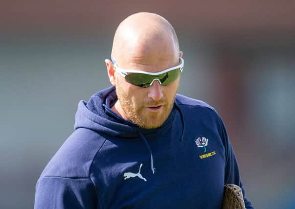 Yorkshire head coach Andrew Gale (Picture: Allan McKenzie/SWPix.com).