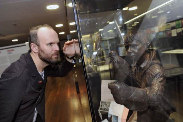 Dr Dave Forrest has helped put on the exhibition. Picture: Steve Ellis