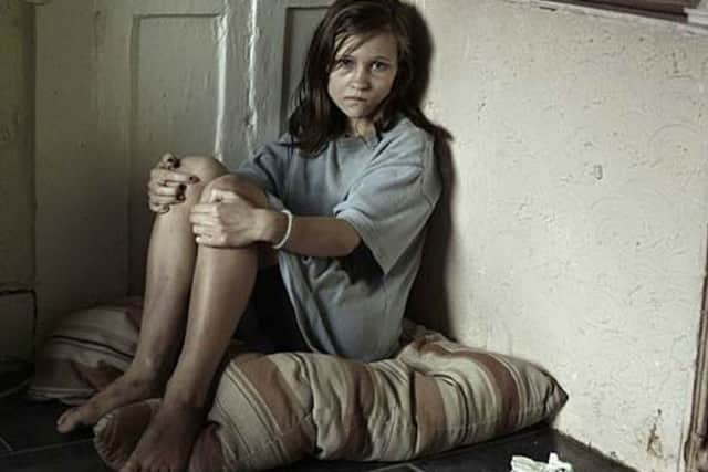 Child poverty is on the increase (image posed by an actress)