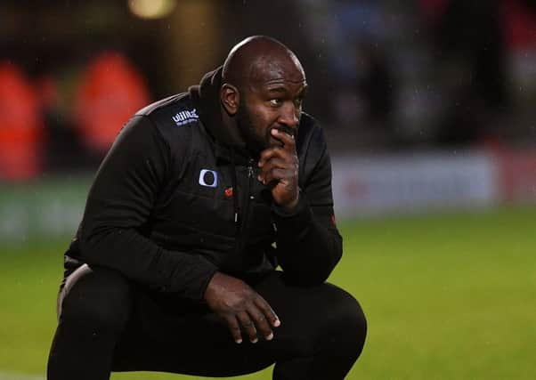 Doncaster manager Darren Moore: No criticism.