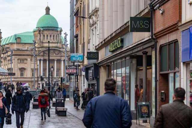 This has been a tough year for high streets like Whitefrairgate, Hull, where Marks & Spencer announced in january that it was shutting its department store.