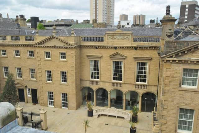 An aerial view of Somerset House