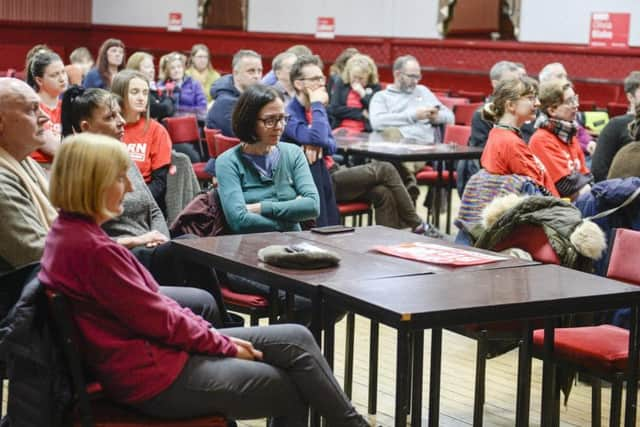 John Healey launches the Labour party manifesto for Yorkshire and the Humber at Crookes Working Mens Club in Sheffield. Photo: JPI Media