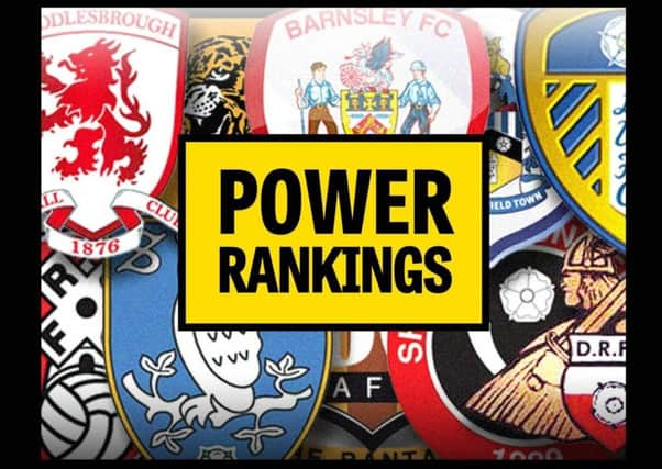 Yorkshire Post Power Rankings