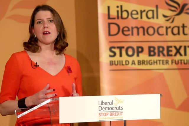 Jo Swinson. Credit: PA