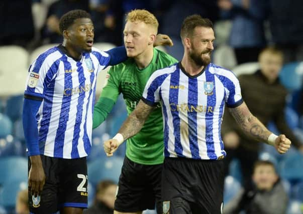 Two goal Steven Fletcher at the final whistle.