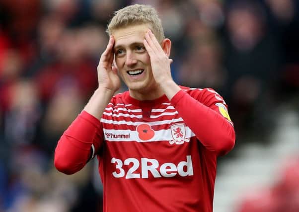 Match-winner: Middlesbrough's George Saville.