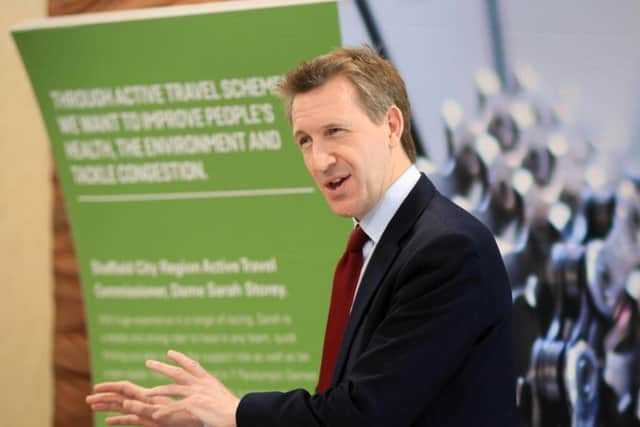 Dan Jarvis held onto his seat. Credit; Chris Etchells