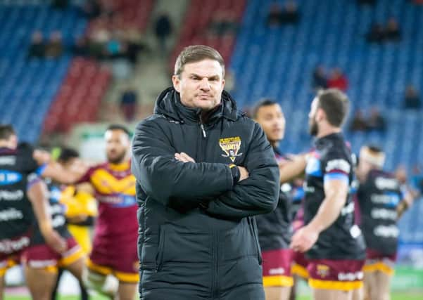 Huddersfield Giants' head coach, Simon Woolford. Picture: Allan McKenzie/SWpix.com