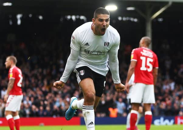 Danger man - Aleksandar Mitrovic of Fulham celebrates scoring against Charlton. (Picture: Jordan Mansfield/Getty Images)