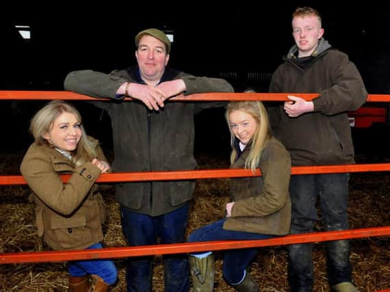 Lucy, Richard, Sophie and Jack Lunn