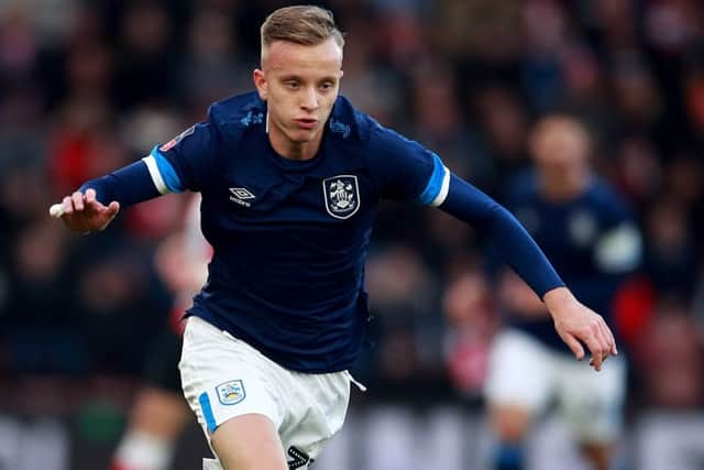 Huddersfield Town's Florent Hadergjonaj during the FA Cup third round match at St Mary's