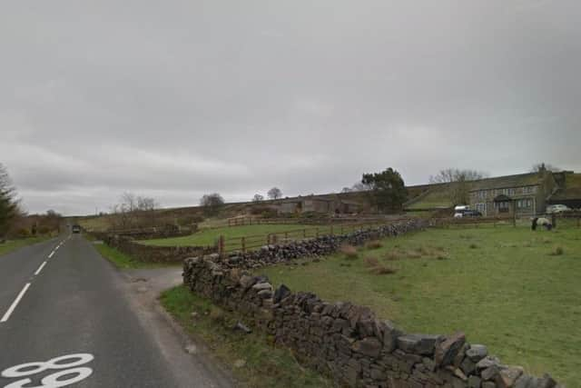 Holt Head Road, Huddersfield, where a person died in a fatal fire