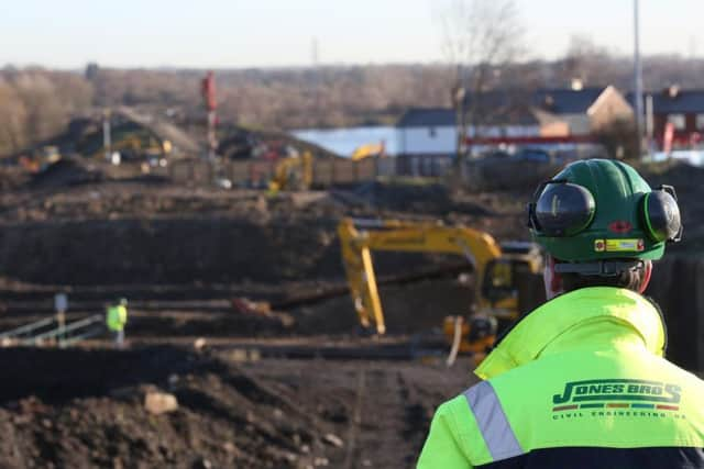 Work has started in Yorkshire on laying ducts which will carry electricity cables from the world's largest wind farm (Stock pic)