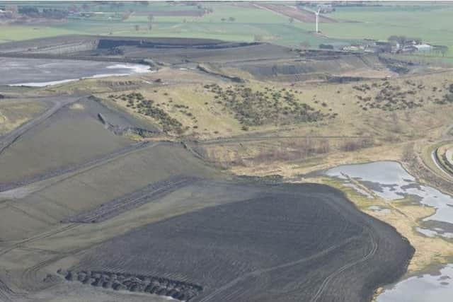 Gale Common took ash from Eggborough and Ferrybridge C coal-fired power stations for 50 years