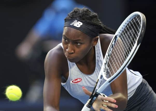 Coco Gauff Picture: AP/Lee Jin-man